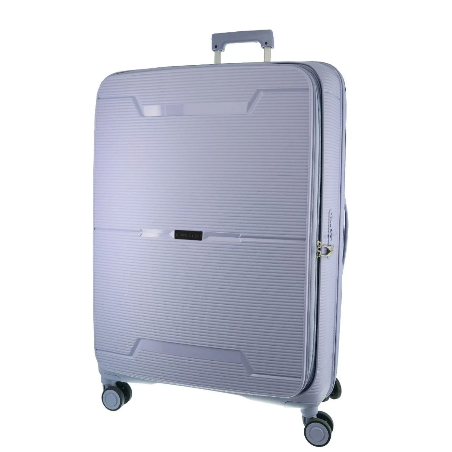 Pierre Cardin - PC3939L Front opening 80cm Large Hard Shell Suitcase - Blue