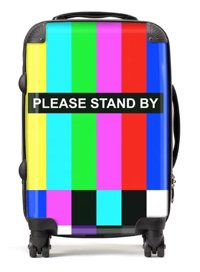 Please Stand By Suitcase / Luggage