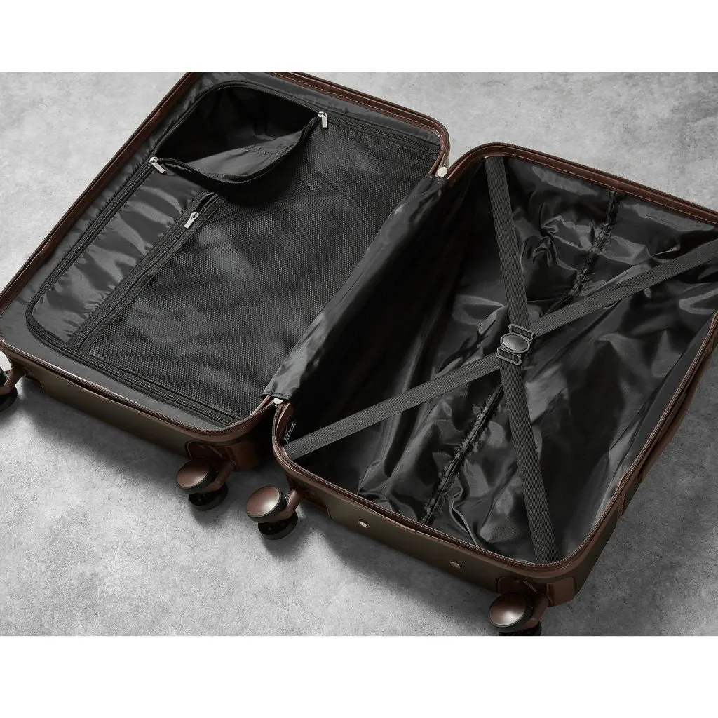 Rock Chelsea 63cm Medium Hardsided Luggage - Black