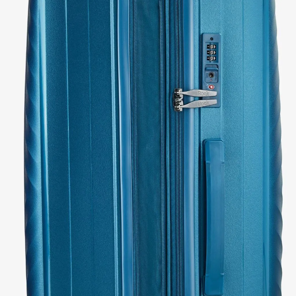 Rock Infinity 73cm Large Expander Hardsided Suitcase - Navy