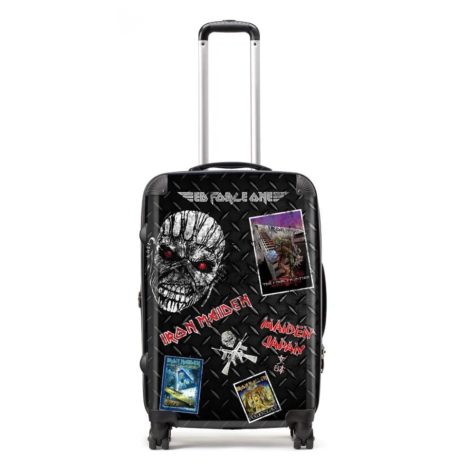 Rocksax Iron Maiden Luggage - Ed Force One Tour