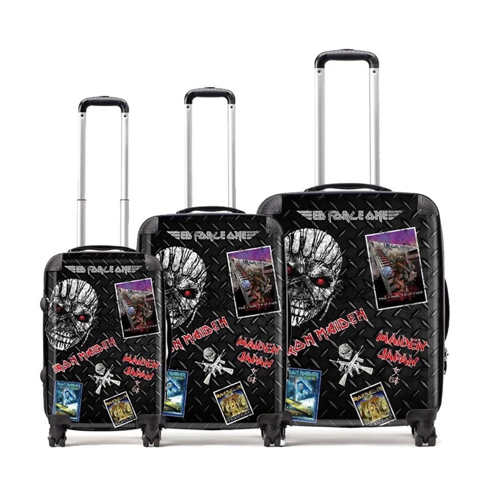 Rocksax Iron Maiden Luggage - Ed Force One Tour