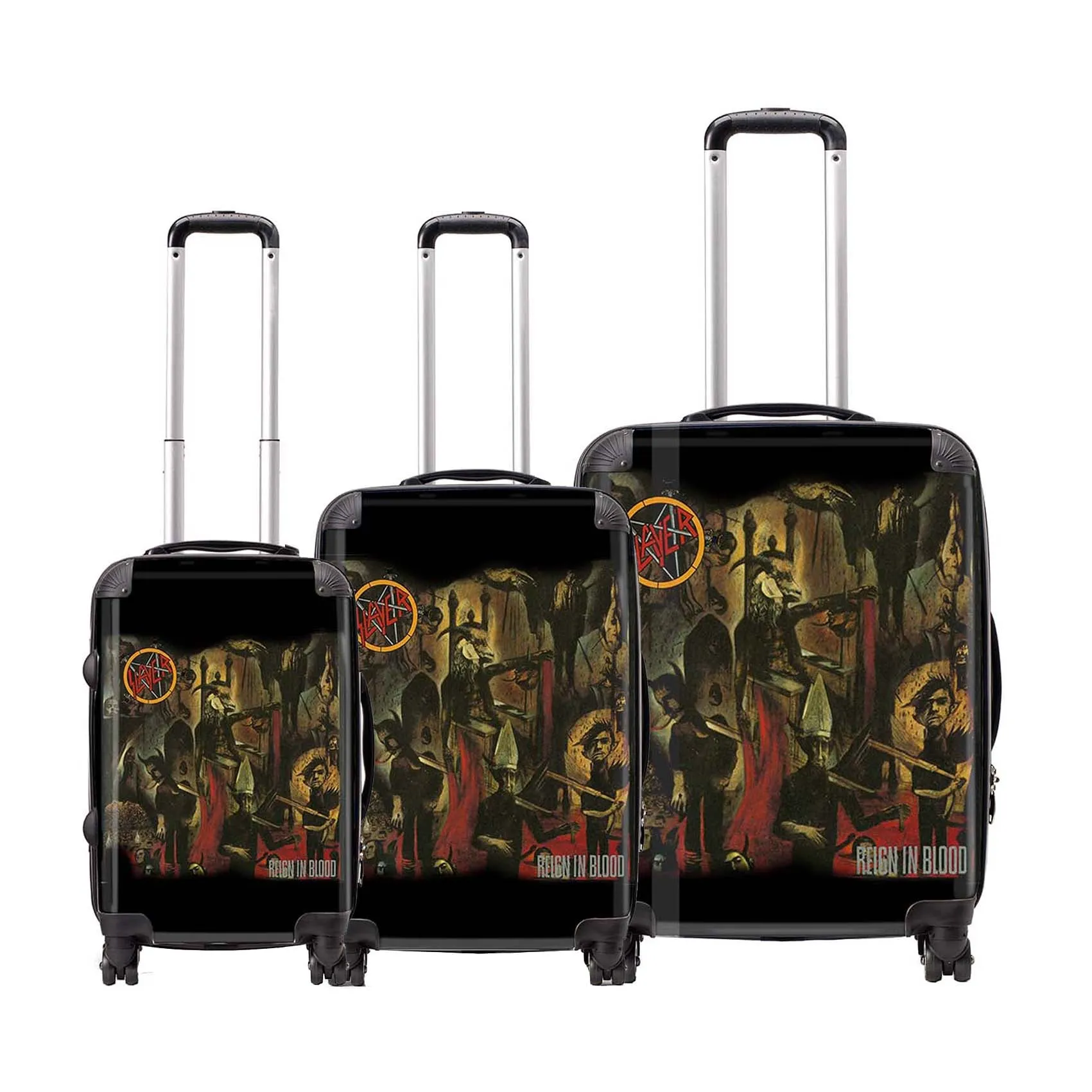 Rocksax Slayer Travel Bag Luggage - Reign in blood