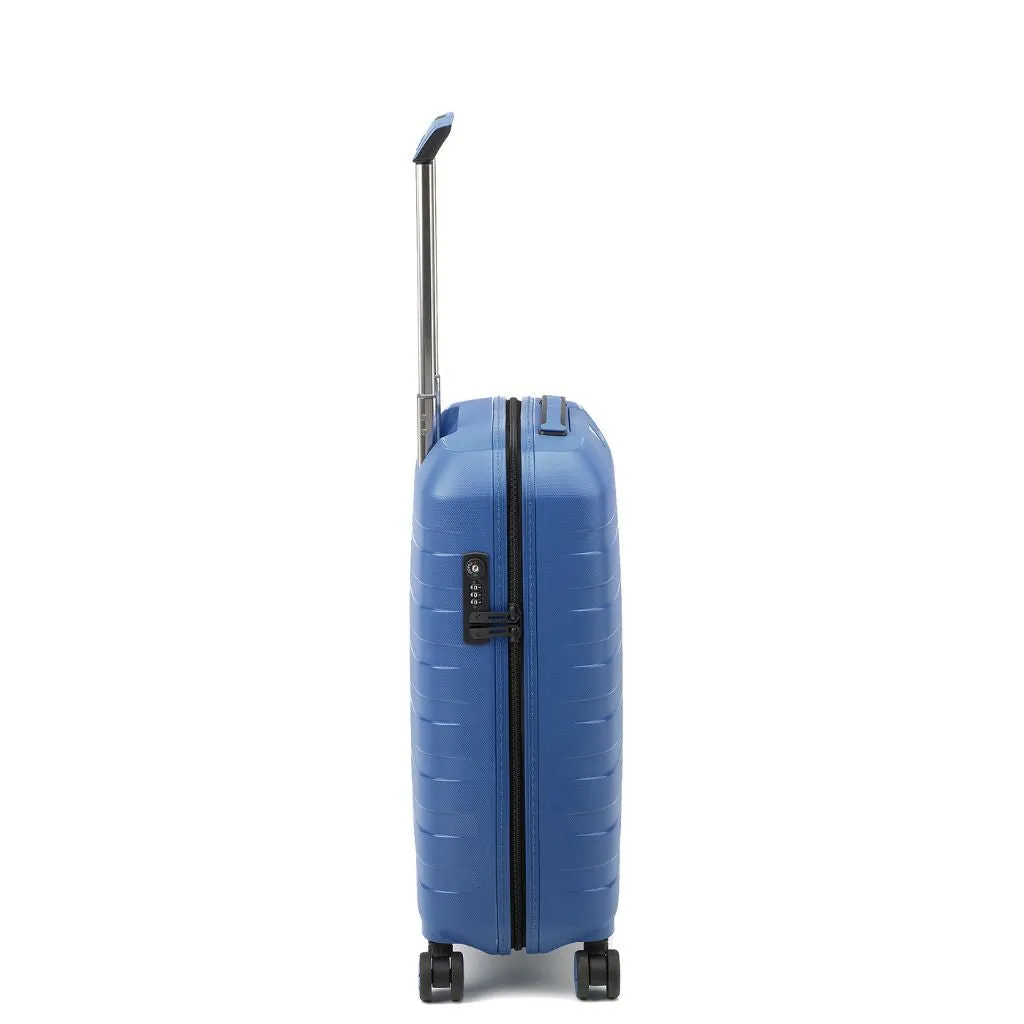 Roncato Box Sport 2.0 Carry On 55cm Lightweight 2.2Kg Suitcase - Navy