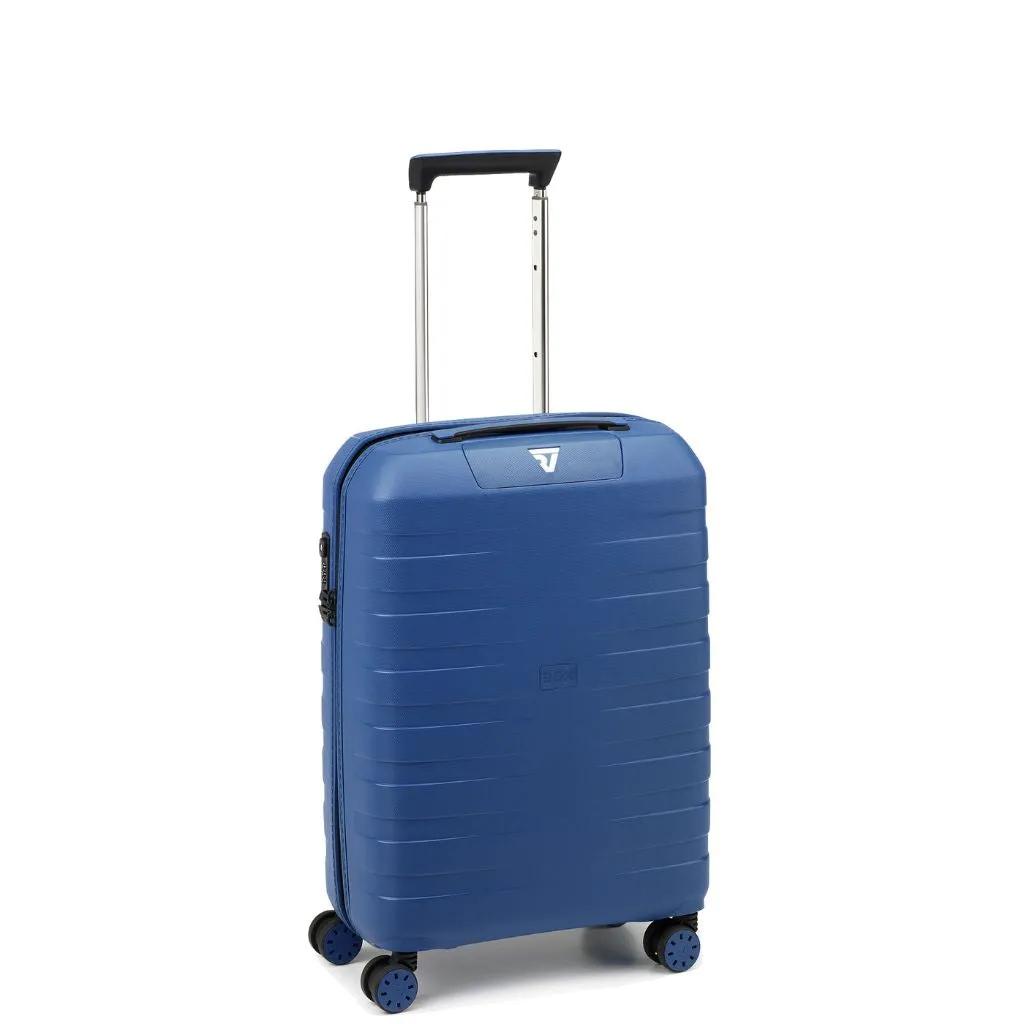 Roncato Box Sport 2.0 Carry On 55cm Lightweight 2.2Kg Suitcase - Navy