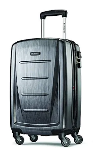 Samsonite Winfield 2 Hardside Luggage with Spinner Wheels, Carry-On 20-Inch, Charcoal