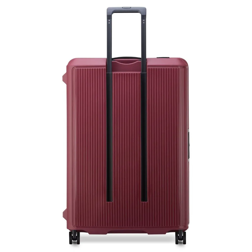 Securitech By Delsey Stone 76cm Large Hardsided Luggage Burgundy