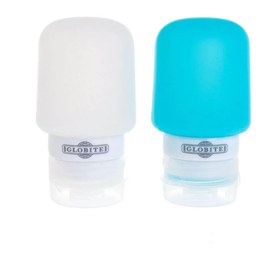 Silicone Squeeze Travel Bottles 50mL 2 Pack