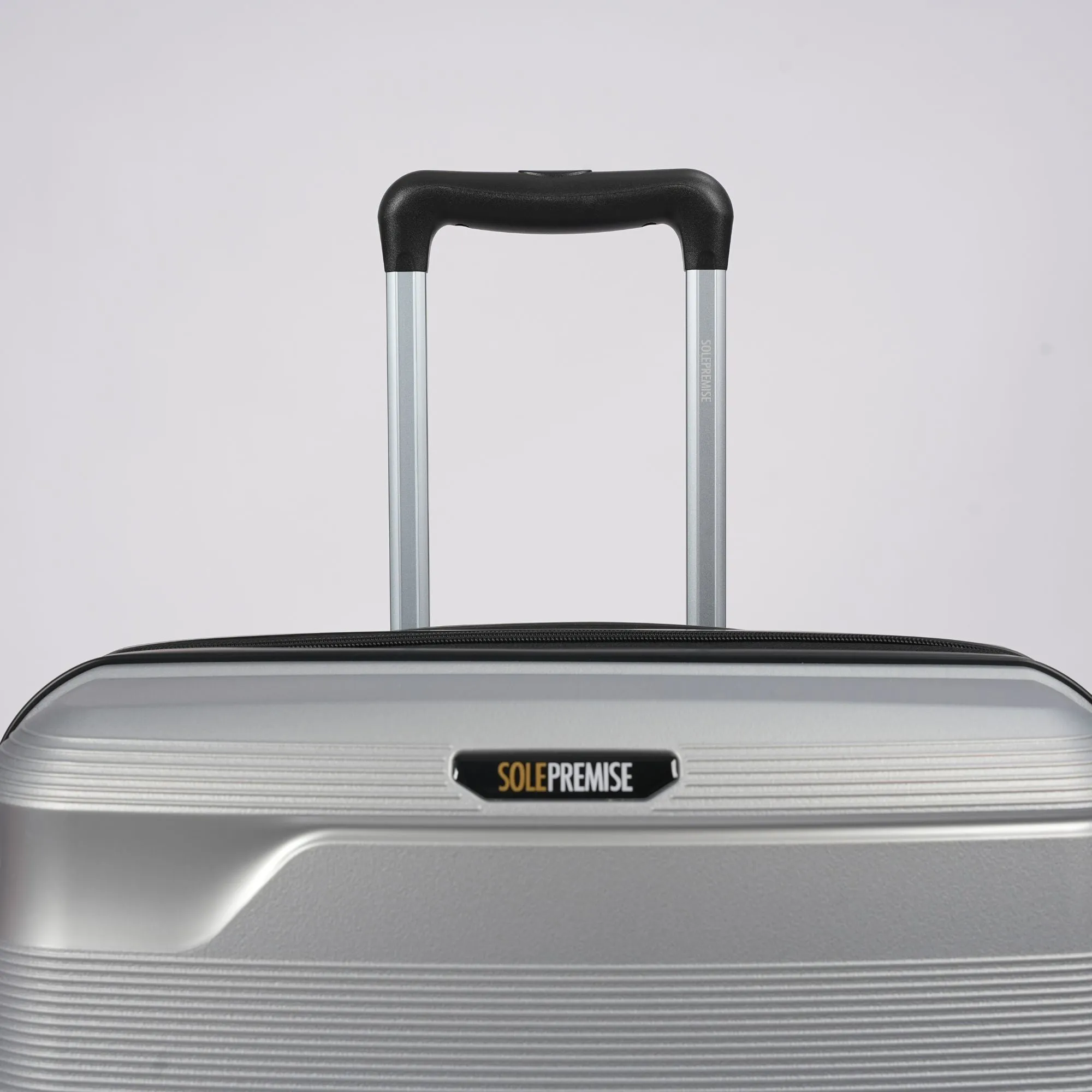 Silver Hardcase Roller Luggage Set (28', 24' and 20')