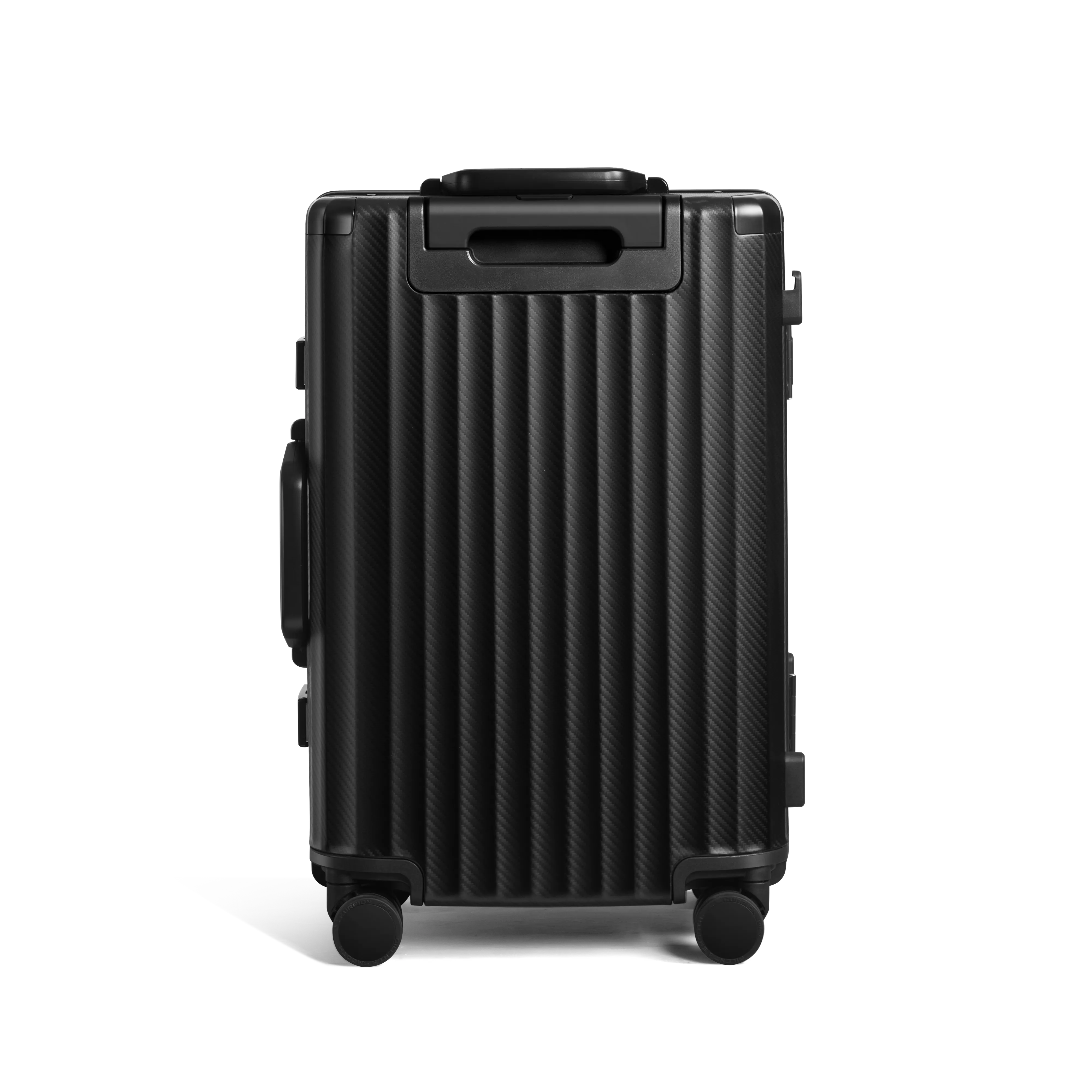 SPACE Aluminum Suitcase Black