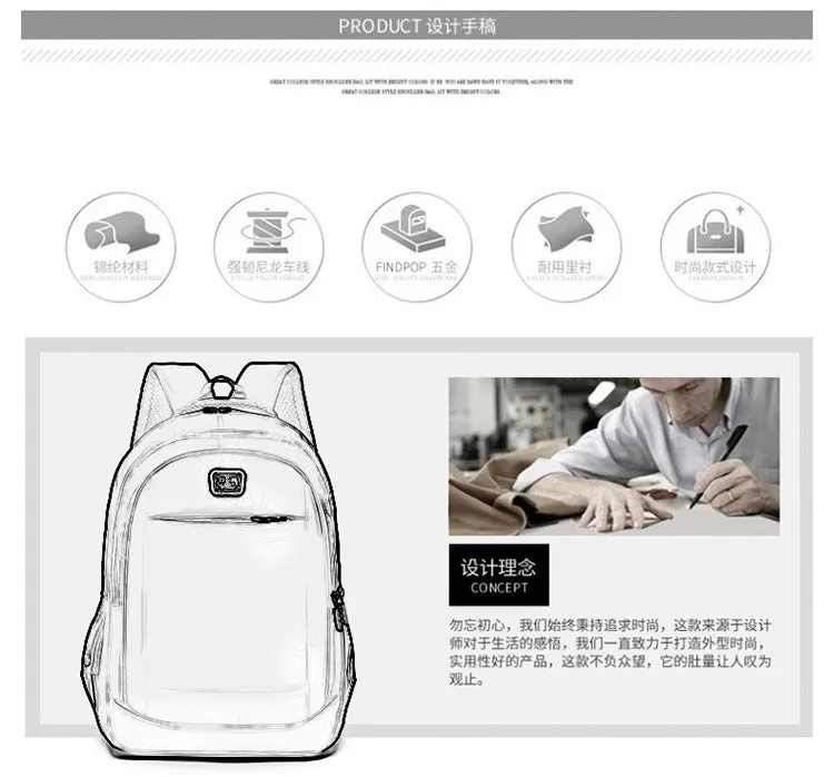 Sport Outdoor Swagger Bag Fashionable Style Nylon Backpack for Travel