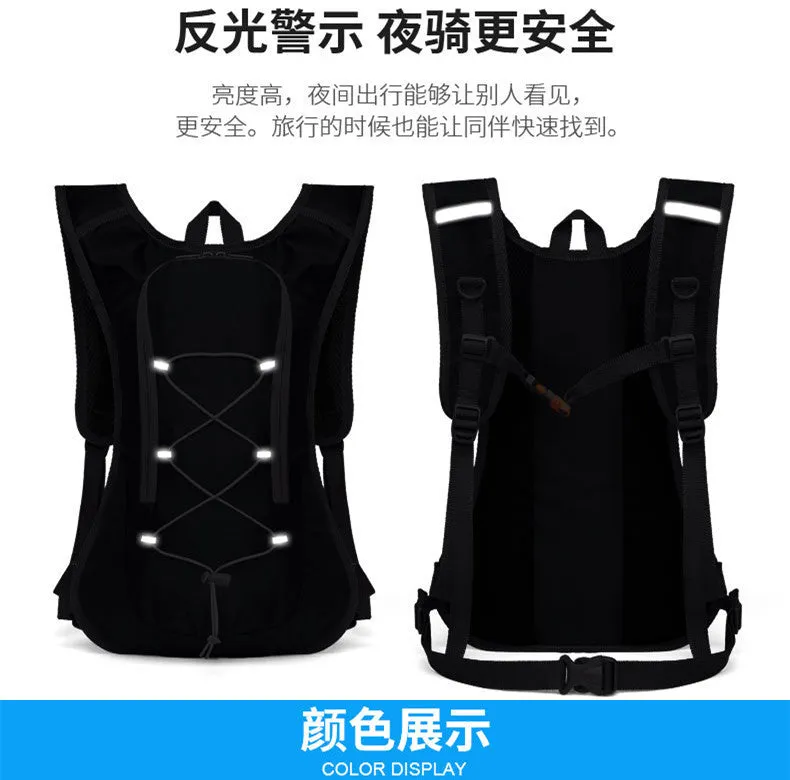 Sports outdoor swagger bag polyamide and nylon backpack three-piece set