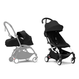 Stokke® YOYO³ Complete Stroller - White/Black