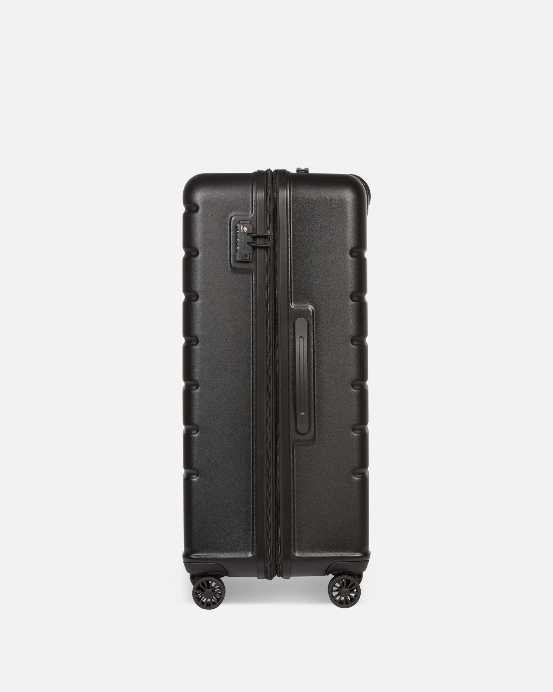 Suitcase Set in Black - Logo