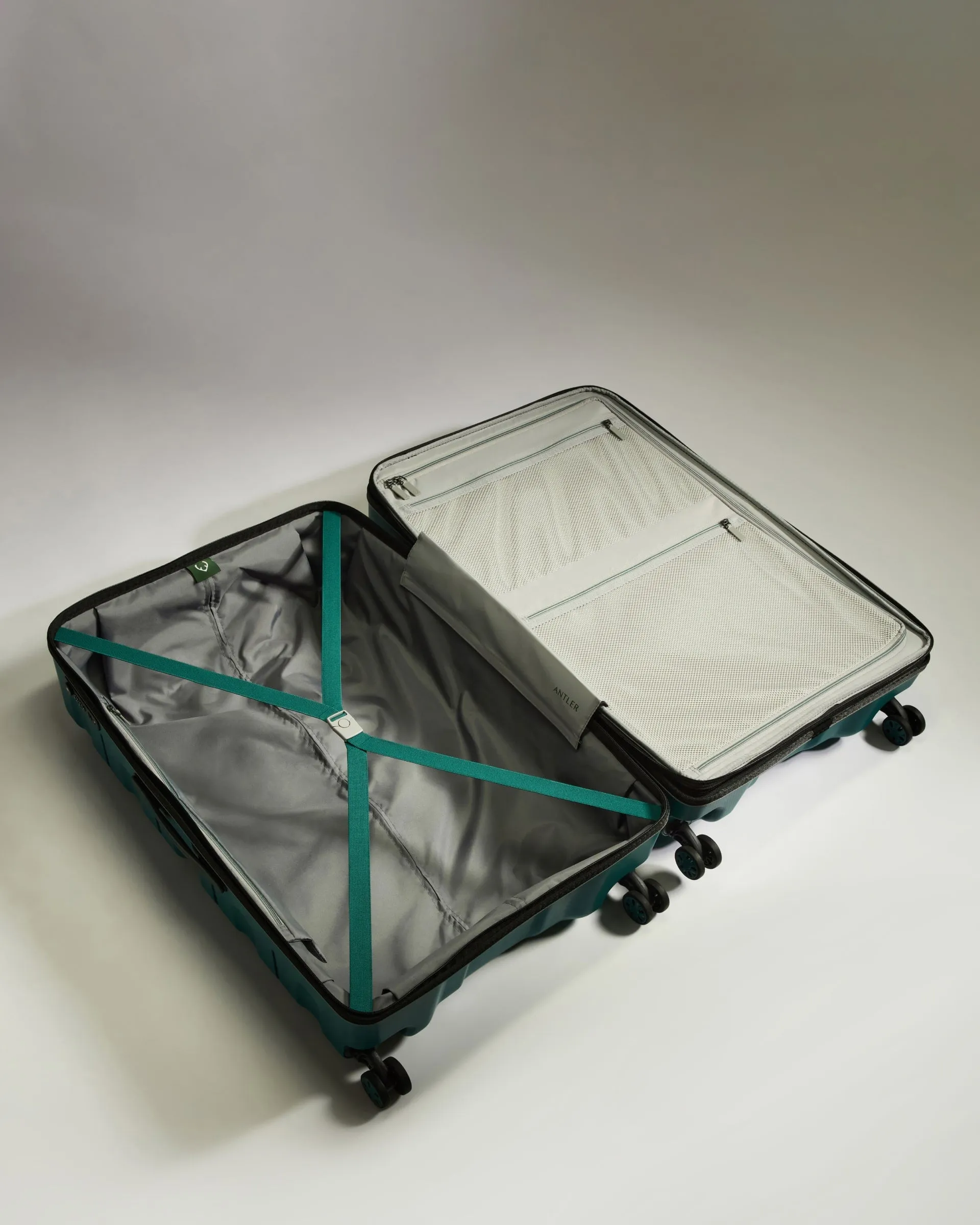 Suitcase Set in Deep Teal - Lincoln