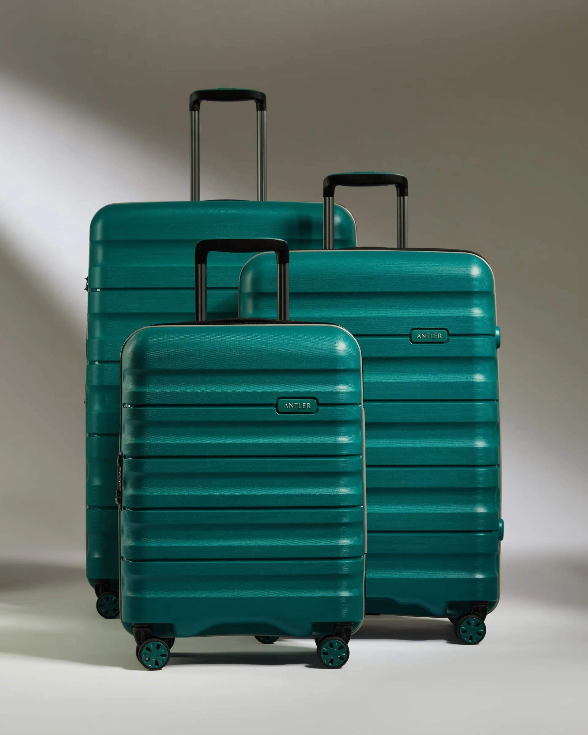 Suitcase Set in Deep Teal - Lincoln