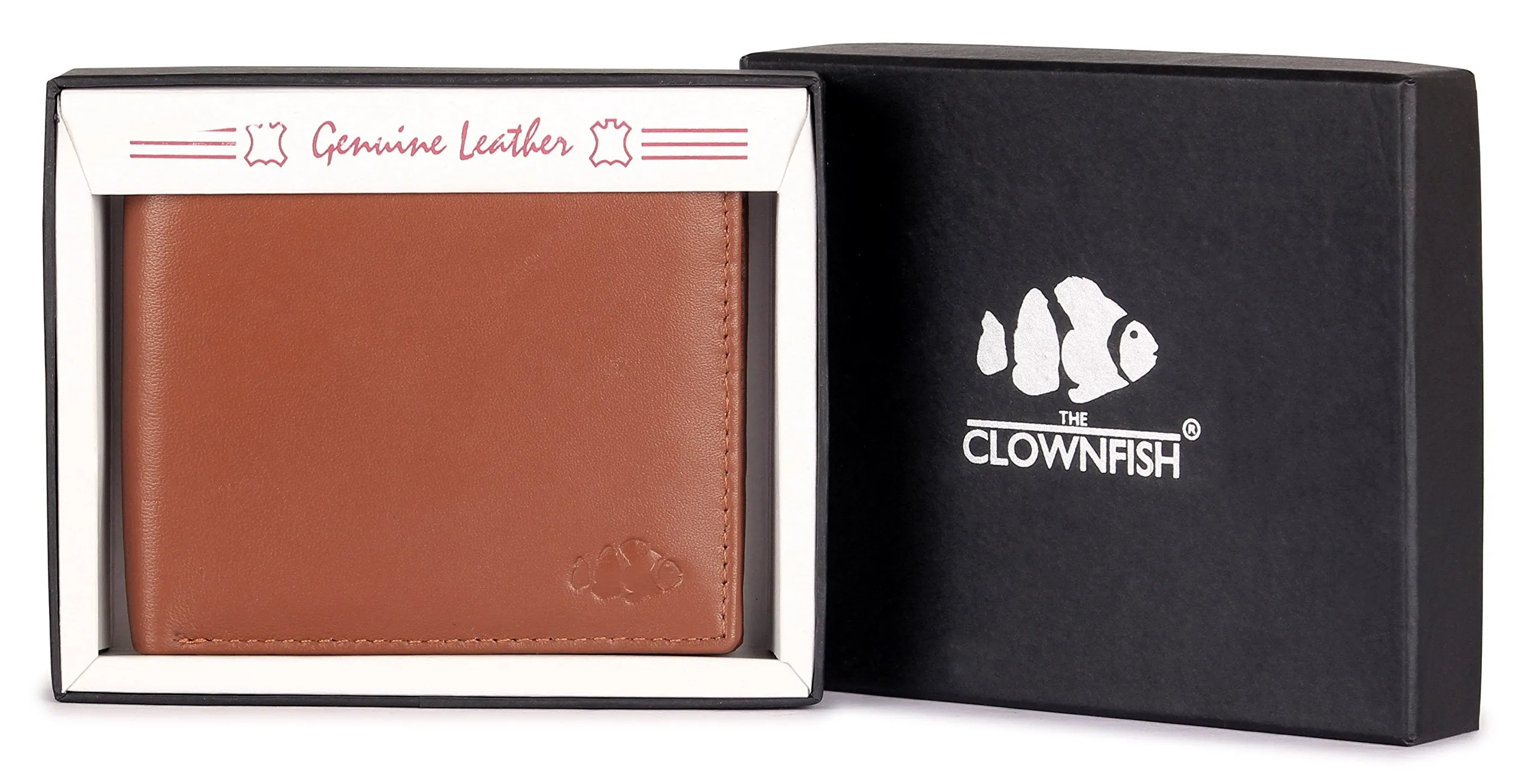 The Clownfish Cinnamon Men's Wallet (TCFGL-GTCIN5)