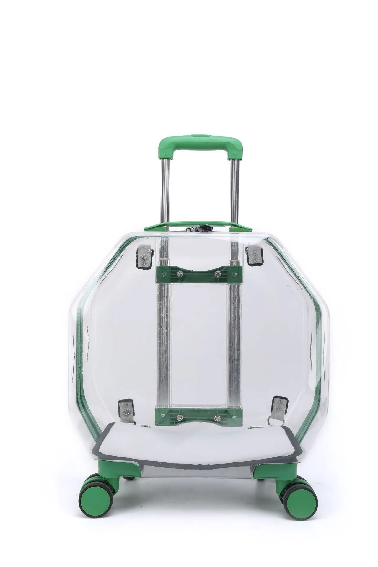 Transparent Backpack With Large Capacity And Ventilated / Mochila transparente con gran capacidad y ventilación