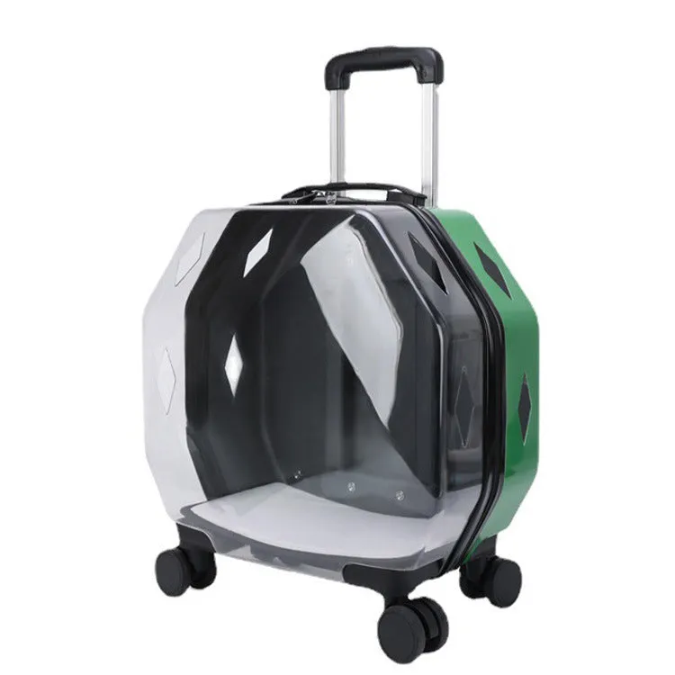 Transparent Backpack With Large Capacity And Ventilated / Mochila transparente con gran capacidad y ventilación