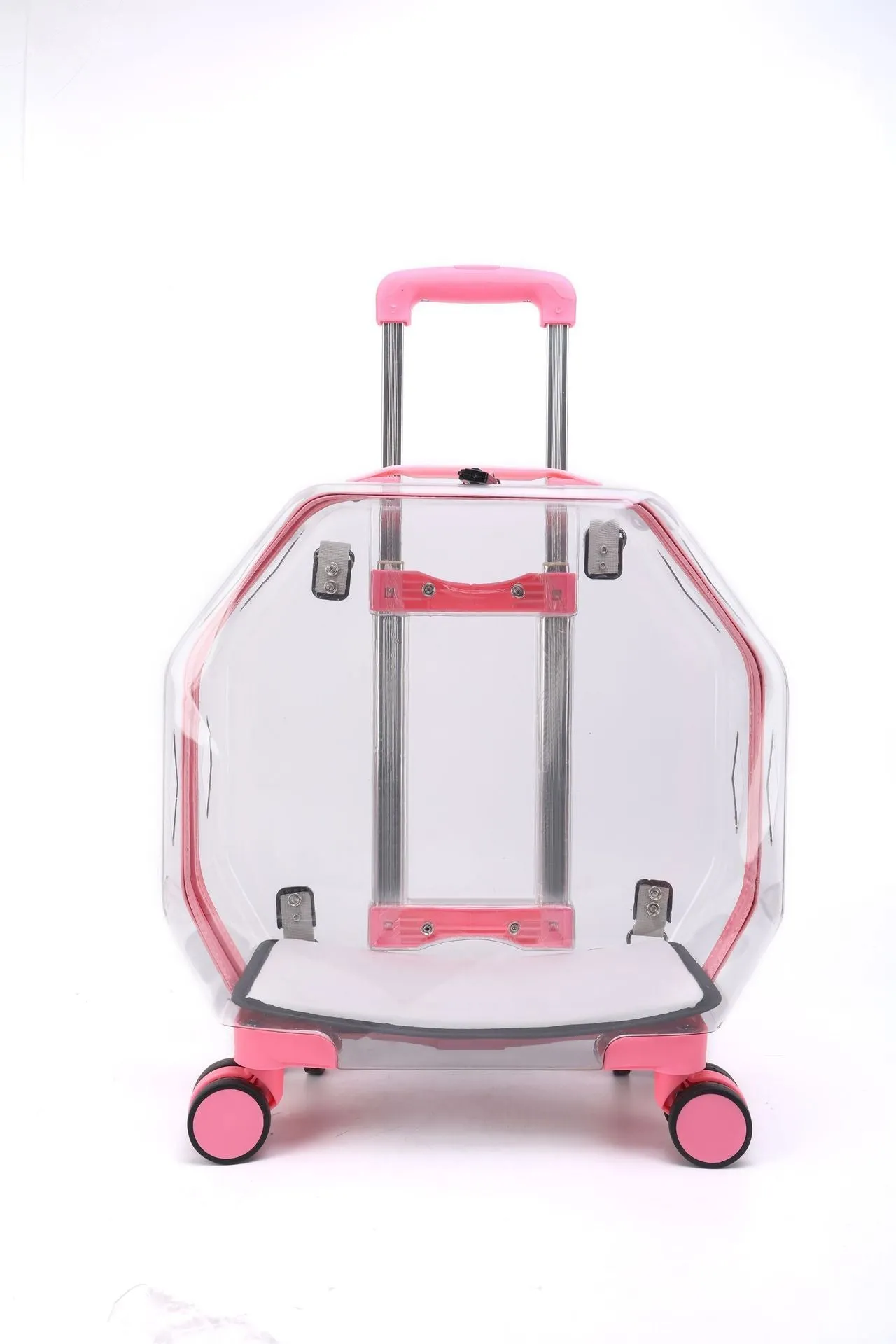 Transparent Backpack With Large Capacity And Ventilated / Mochila transparente con gran capacidad y ventilación