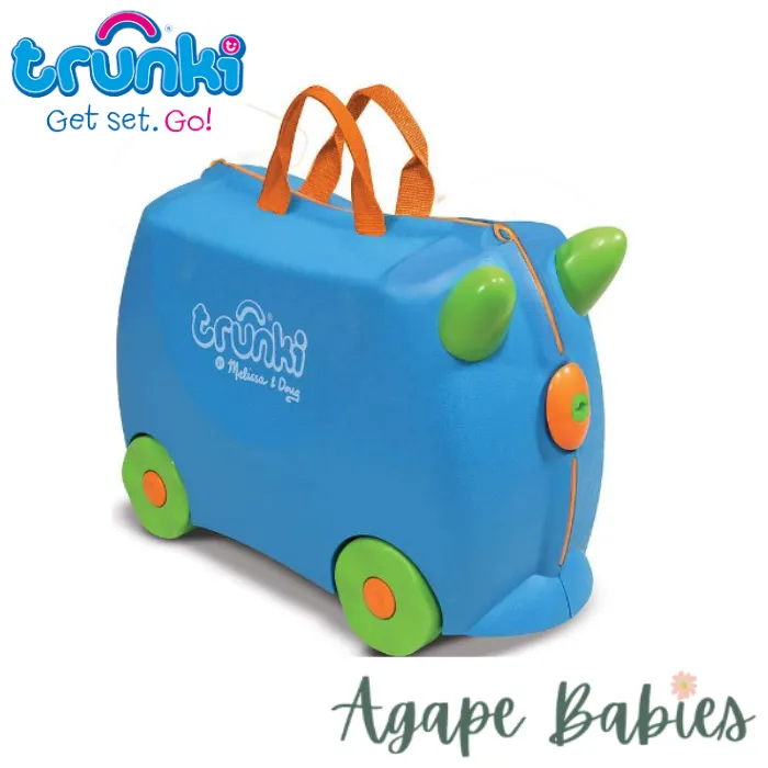 Trunki Luggage - Terrance Blue  (With 5 years Warranty)