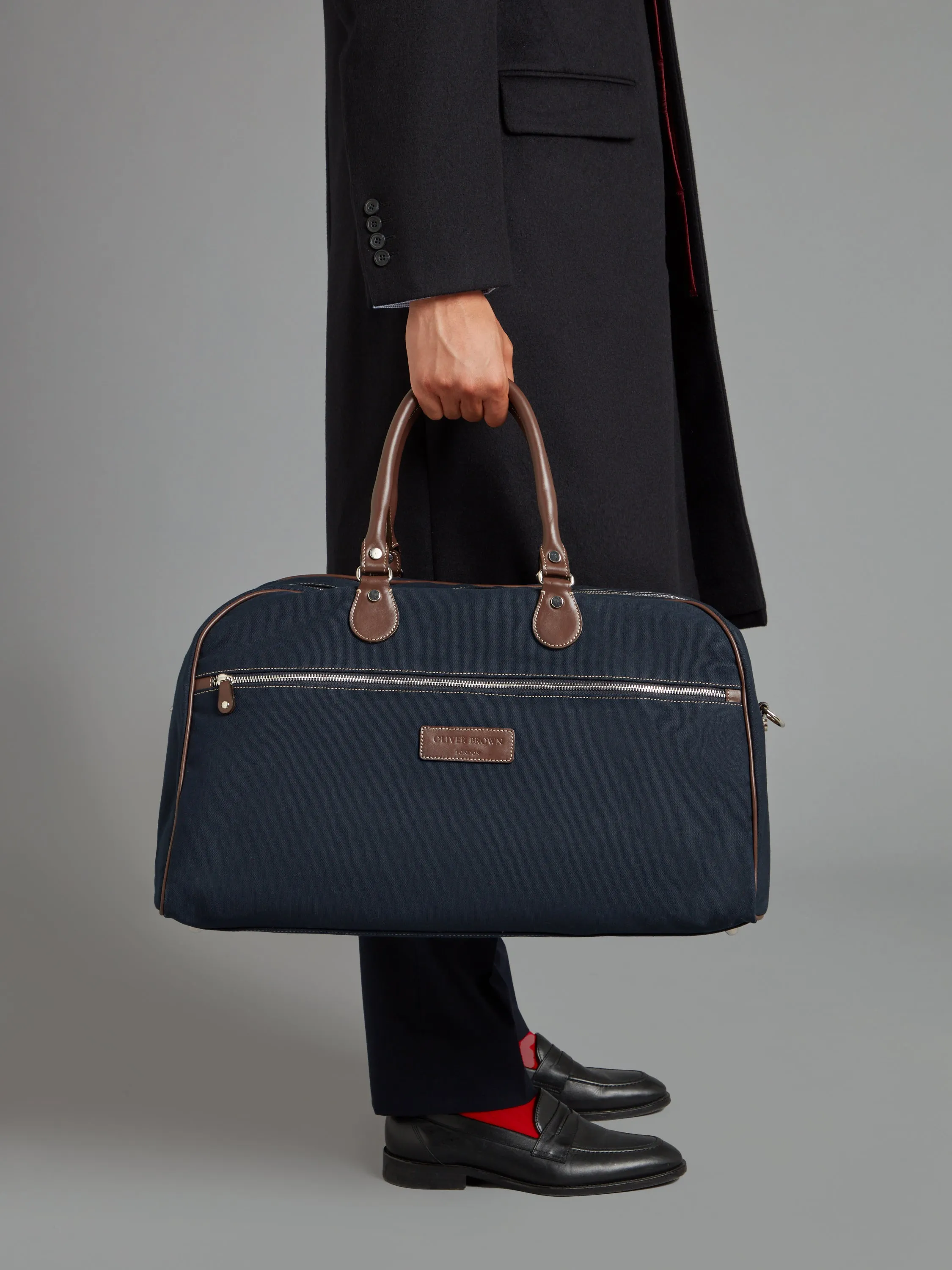 Weekend Travel Bag - Navy Canvas